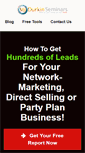 Mobile Screenshot of mjdurkinseminars.com