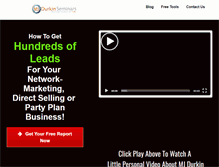 Tablet Screenshot of mjdurkinseminars.com